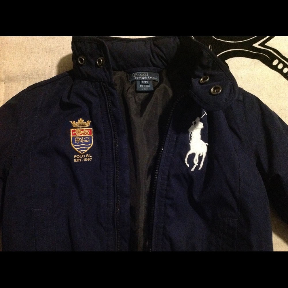 Ralph Lauren Jacket Big Pony Boy Size3/3T